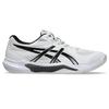 Asics 13 Indoor Sports Shoes Unisex Size 100 3E GEL-TACTIC (1073A078), Adult, (White/Black), 25.5 Cm,