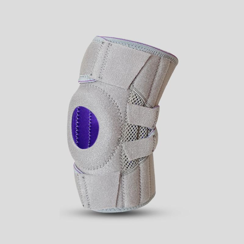 

Открытые альпинистские наколенники с двойной пружиной, полные наколенники с пателлярными ремнями, фитнес, бег, баскетбол, наколенники One size