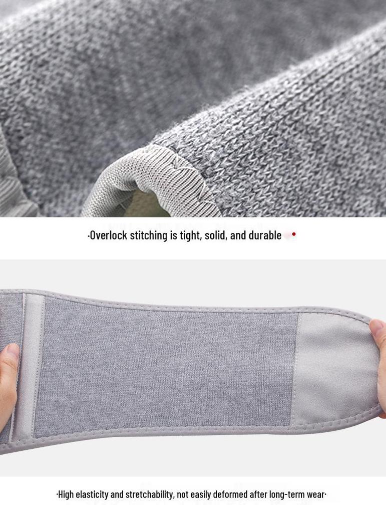 Warm Protective Waist and Abdomen Belt for Cold Protection - Unisex Autumn & Winter Comfort