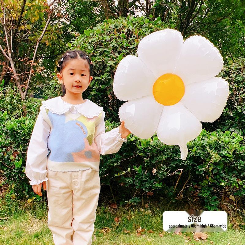 White Number Balloons for Kids' First Birthday Party Decorations