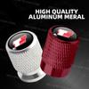 4pcs/1set For Toyota T Sport Logo Hilux Yaris Prius Supra Auris Verso Car Valve ML53 Caps Wheel Tires Air Tyre Stem Protective Cover