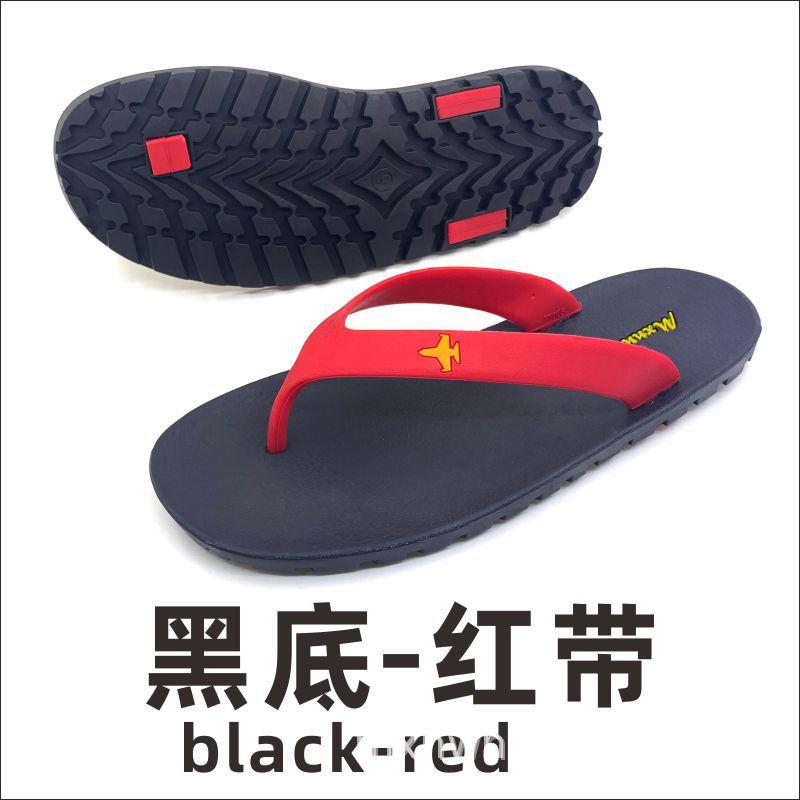 Nya Flip Flops med Solida Gummidäck, Mjukt Gummi, Hård Botten, Tåklämma, Herrtofflor, Slitstarka, Halkfria, Utomhus, Casual Tofflor