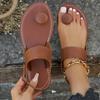 Big-size Slippers, New Style Casual Flat Beach Shoes for Women