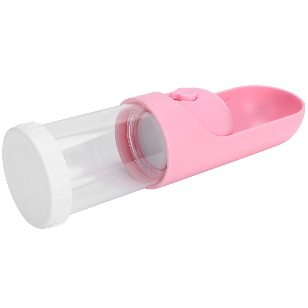 Pet Portable Collapsible Cup Telescopic Water Bottle Dispenser for Dog Cat Travel DrinkingPink