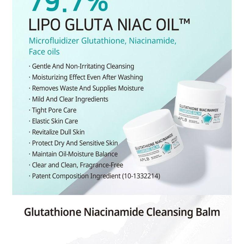 APLB - Glutathione Niacinamide Cleansing Balm