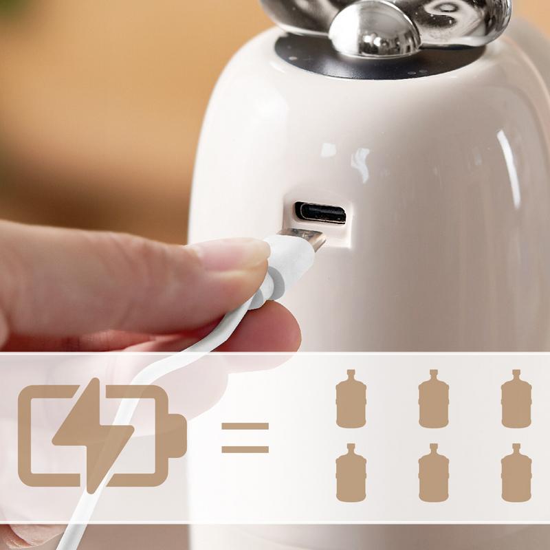 Dystrybutor wody do butelek 800mAh przenośne pompy wodne do kamperów typu C do ładowania dystrybutor wody butelkowanej mała elektryczna pompa wodna do