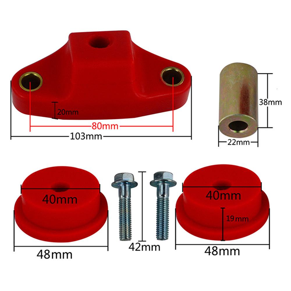 Subaru Impreza Shift Lever Stabilizer Bushing Kit for Front & Rear