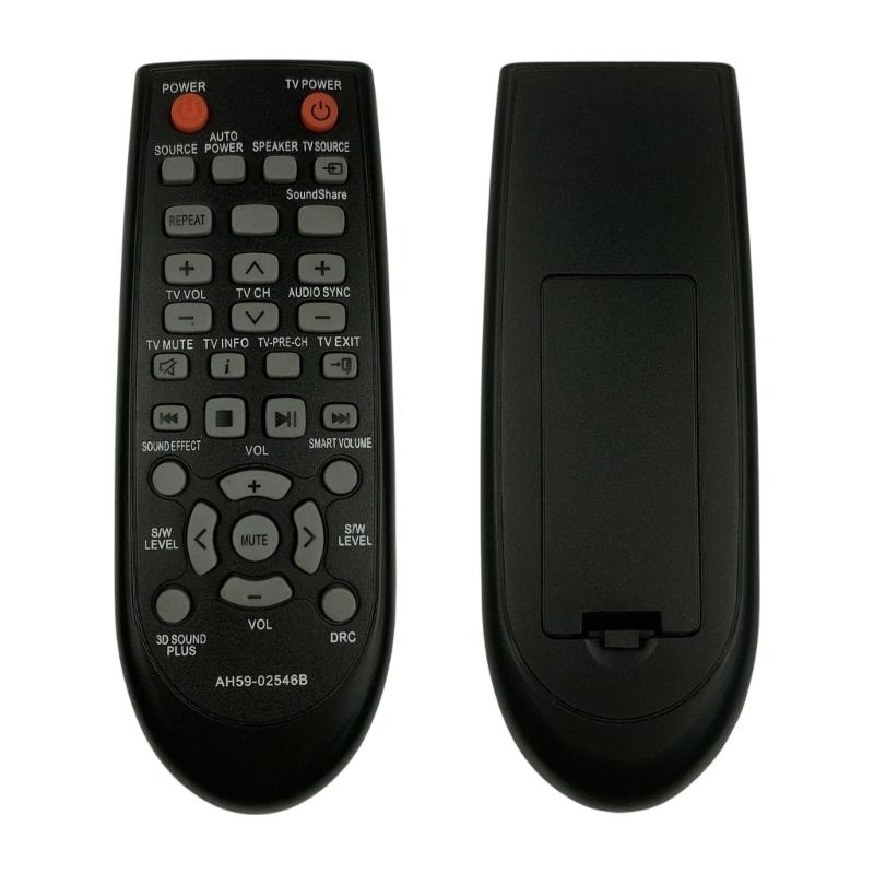AH59 02546B Ergonomic Design Remote Control with Voice Activation Support & Universal Compatibility for Entertainment