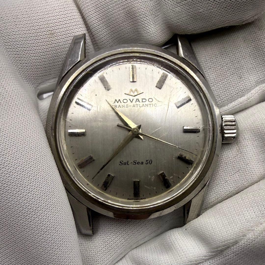 Used [Fudo] MOVADO TRANS ATLANTIC sub-sea men s watch