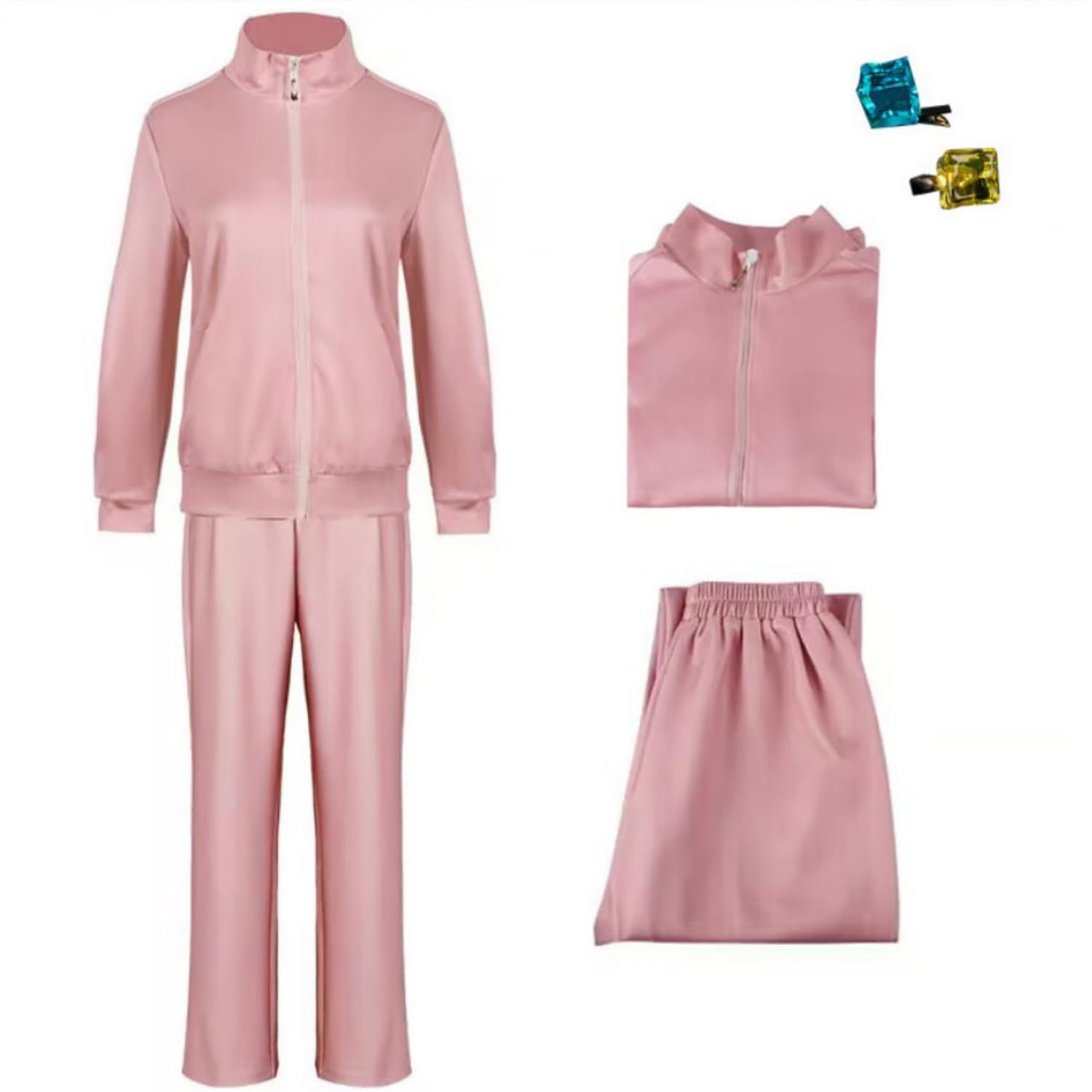 

Комплект джерси для косплея Гото Хитори с топом для волос и идеально подходит для гитары, школы и мероприятий [RICHAR] Аксессуар, Низ, Косплей, Герой, Рок, Больше, белый