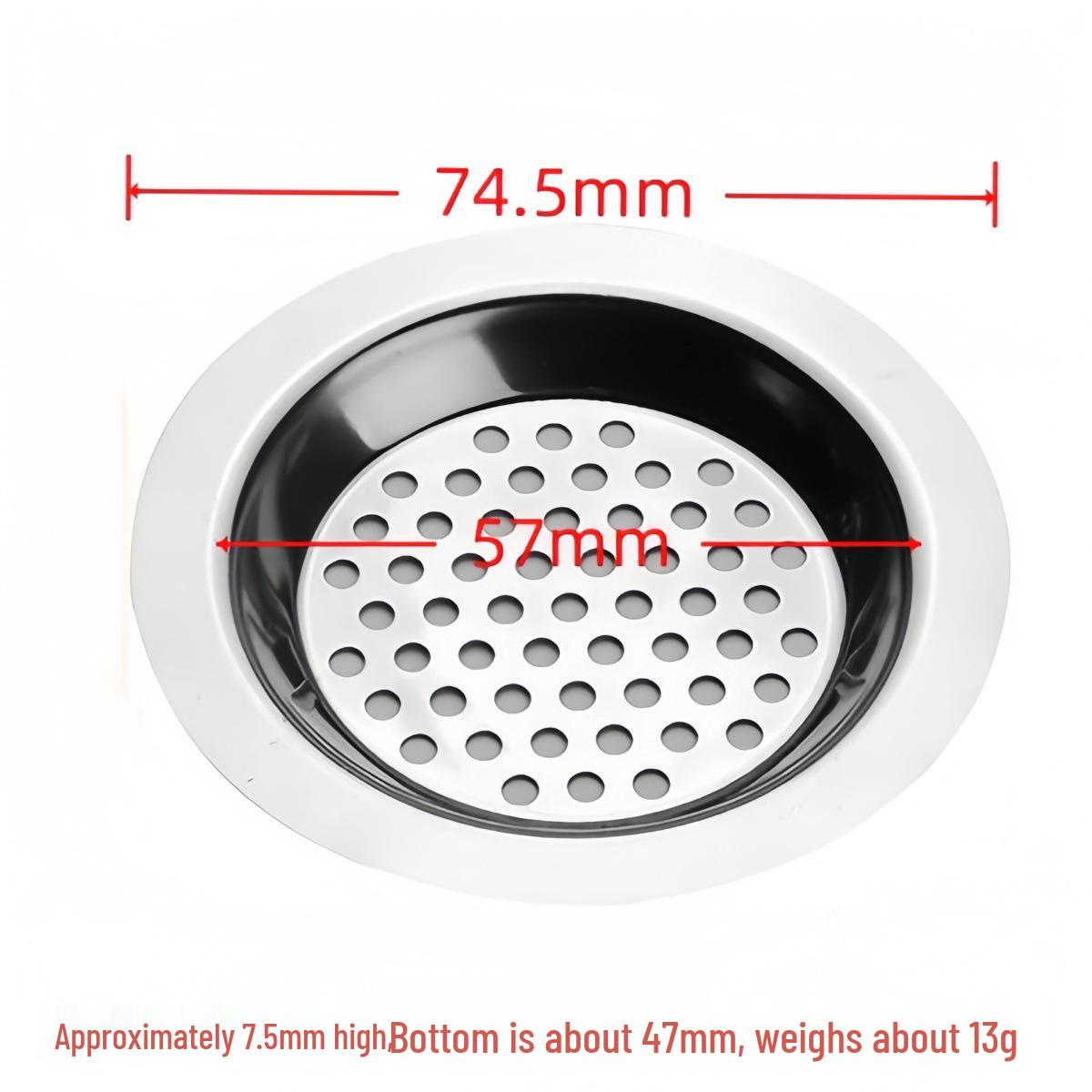 

Stainless Steel Funnel Filter for Kitchen Sink - Anti-Clog Dishwashing Basin Filter