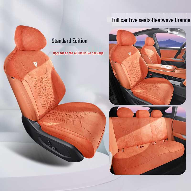 Changan Deepal S07 2024 Seat Cushions: All-Season, Half-Wrap Covers for 25 Models Dark Blue S07 [5 Seats]