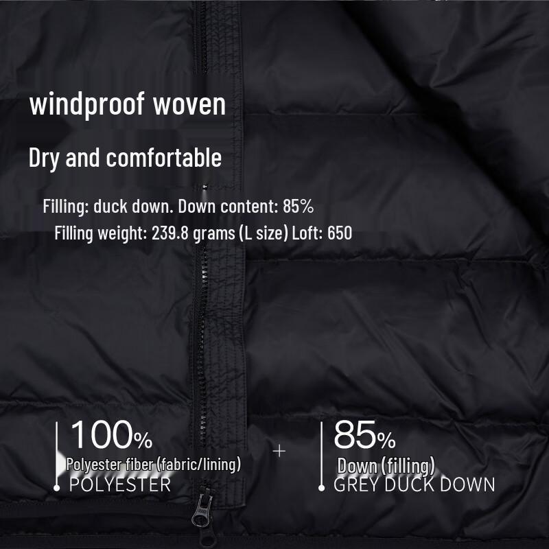 NIKE Men's Winter Hooded Down Jacket