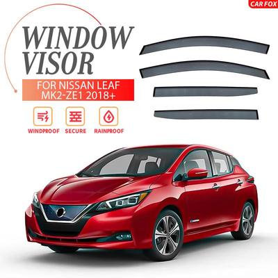 Nissan Leaf AZE0 Rain & Sun Visors for Side Windows & Mirrors