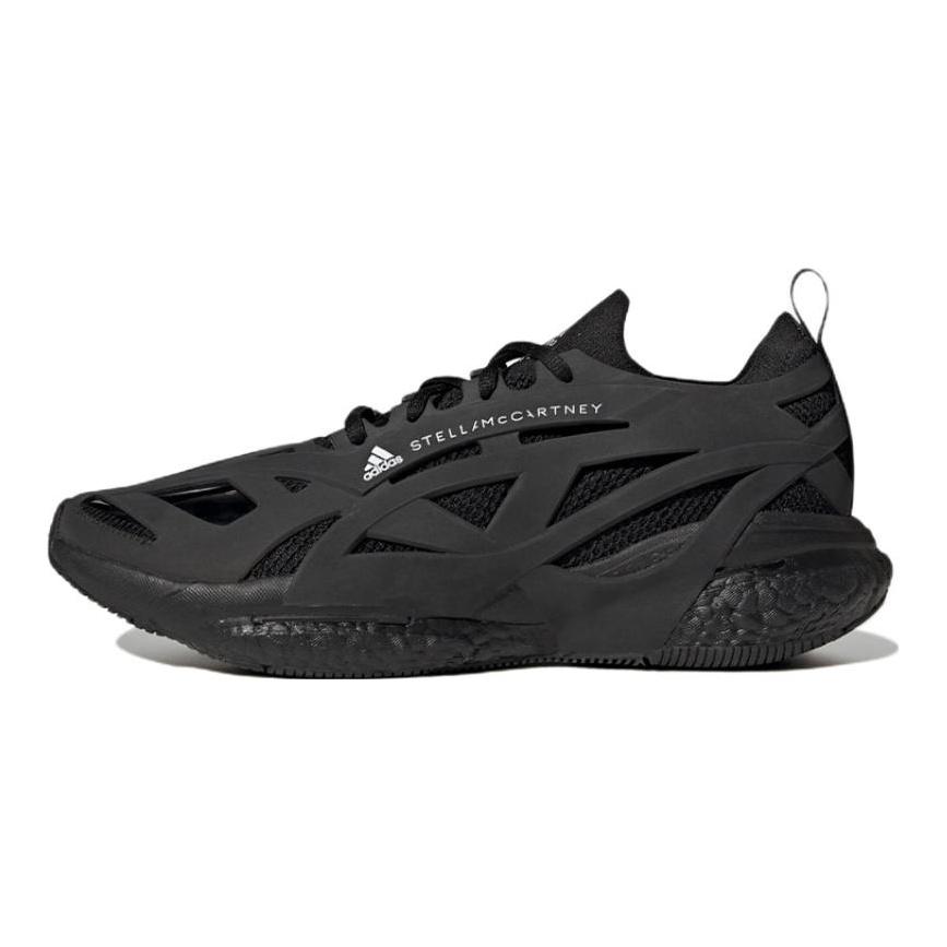 Adidas Stella McCartney X Adidas SolarGlide 'Triple Black' Sneakers HQ5962