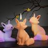 Aromatherapy Candle Mold Foxes Silicone Resin Molds Epoxy Casting Mold Home Decors