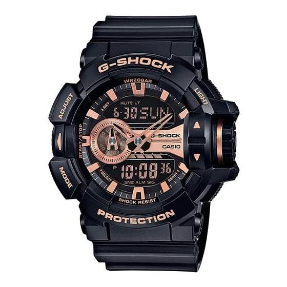 CASIO Casio G-SHOCK G-Shock Watch Men s Analog Digital Ana-Digi Rotary Switch Black GA-400GB-1A4 [Parallel Import]