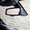 Carbon Fiber Style Interior Rearview Mirror Frame Cover Trim For Dodge Charger