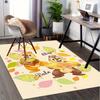 Office Rug Chip Dale Theme 3D Printed Anti-Slip Rug-Machine Washable for Living Room