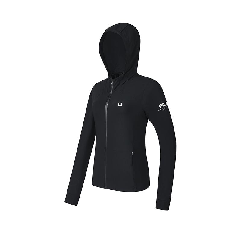 New FILA Jackets Women's Pitch Black A11W431502FBK