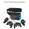 4 Ports Game Converter for GameCube GC Controller USB Adapter for Nintend Switch NGC/Wii u/PC Star Fighting Game Accessories