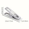 20pcs Stainless Steel Clothespins, Binder Clips, Heavy Duty Clothes Pins, Metal Clip Set, Metal Clothes Clips For Clothes Sock