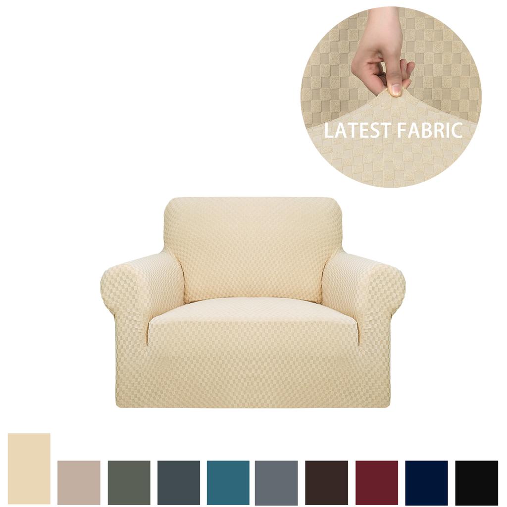 Knitted Square Jacquard Thickened Stretch Sofa Cover Fabric All-inclusive Full Cover Sofa Cushion Cover