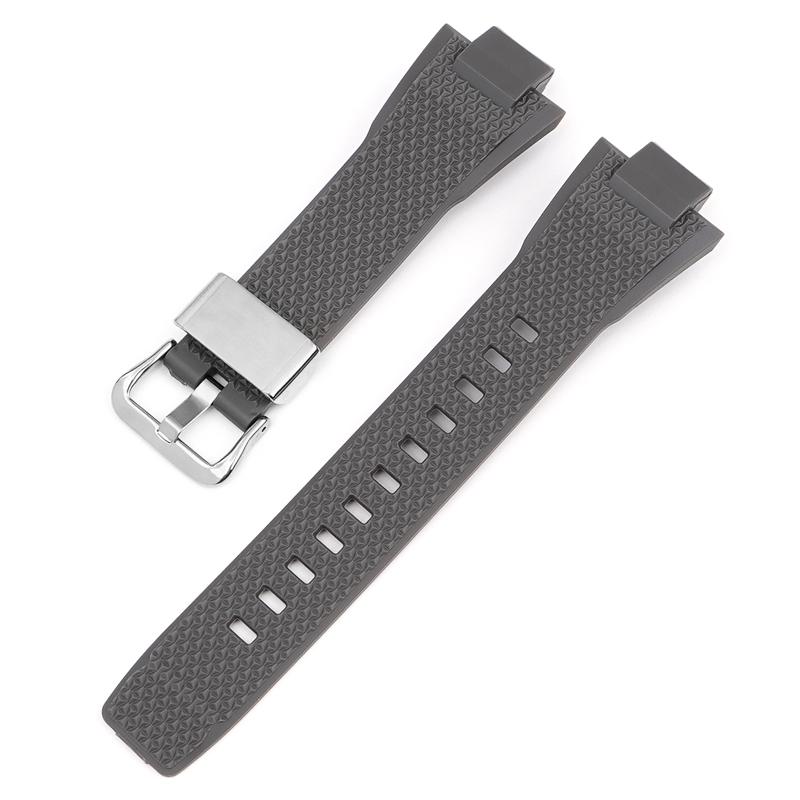 Watch Accessories For Casio G-SHOCK GST-B400 Series Resin Strap Men's Sports Waterproof Rubber Replacement Watchband Bracelet