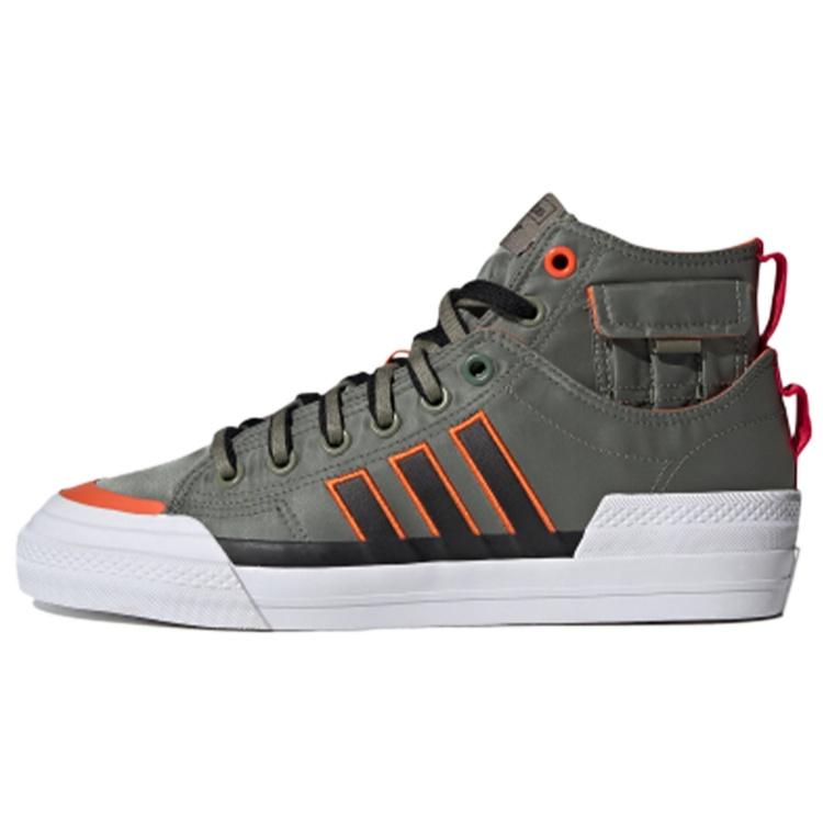 adidas Nizza Hi Dl Green White Orange Men s GZ2655 EU 36