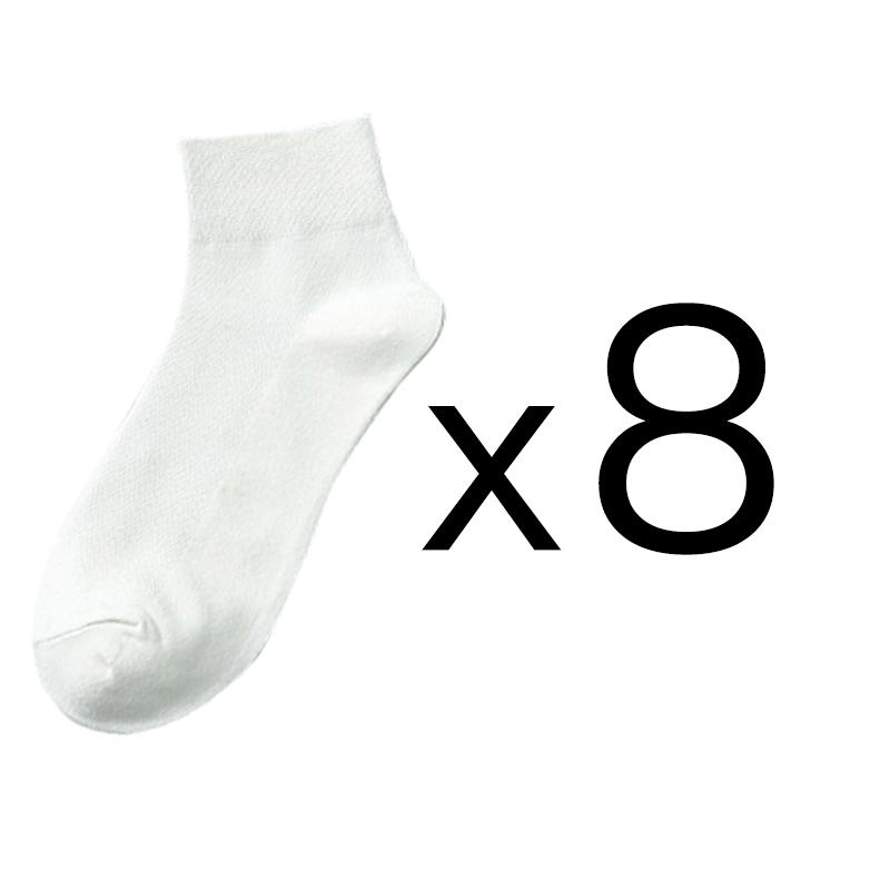 8 Paare/Lot Herren Knöchel Baumwollsocken Hohe Qualität Lässig Atmungsaktiv Männlich Bequem Business Weich Einfache Mode Socken