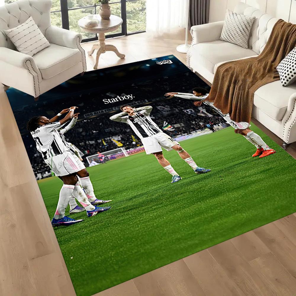 Juventus Floor Mat Suitable For Study Room Game Room Hallway Living Rooms Antislip Carpet Decorate Offices