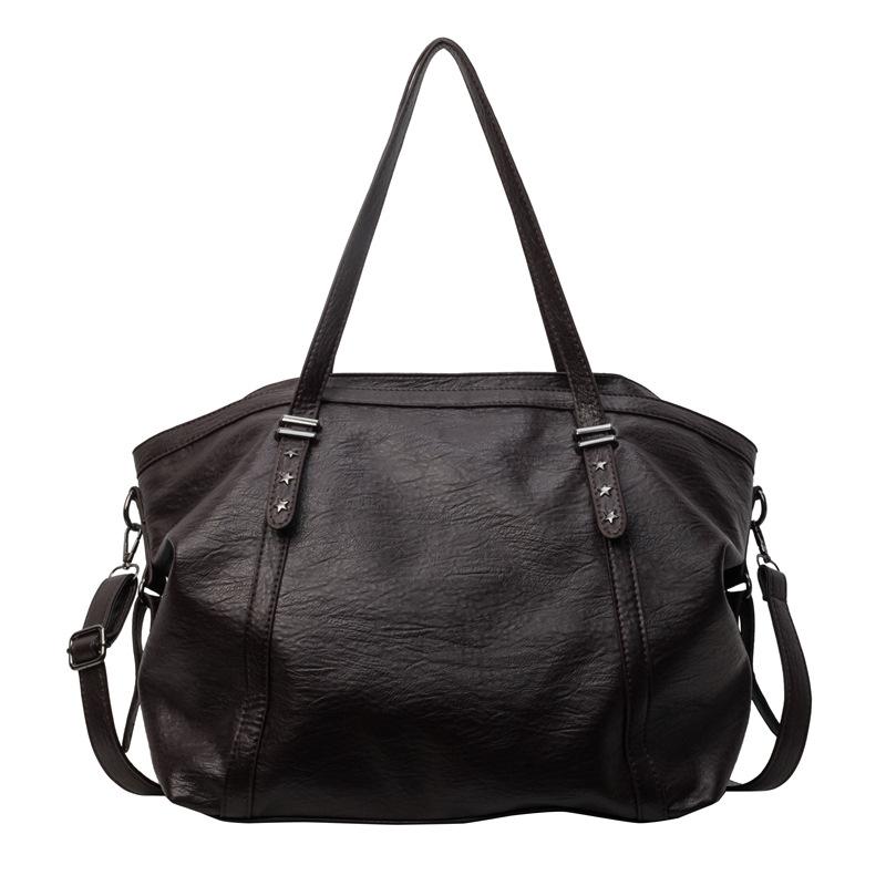 Retro-style Handbag - Large Capacity, Fashionable, Single Shoulder Crossbody Bag, High-quality, Suitable for Summer, with A Sophisticated Look.