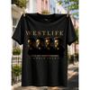 Casual Style Men'S T-Shirt Westlife The 25Th Anniversary World Tour Graphic Design Summer And Autumn Wear for Music Fans And Gift for Friends