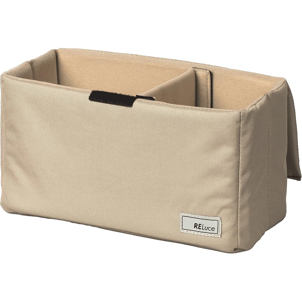 [Amazon.co.jp Exclusive] Kenko Camera Inner Case RELuce Inner Box L, Hojicha (Roasted Green Tea) Color, Made from Recycled PET Material, Foldable, 3.5