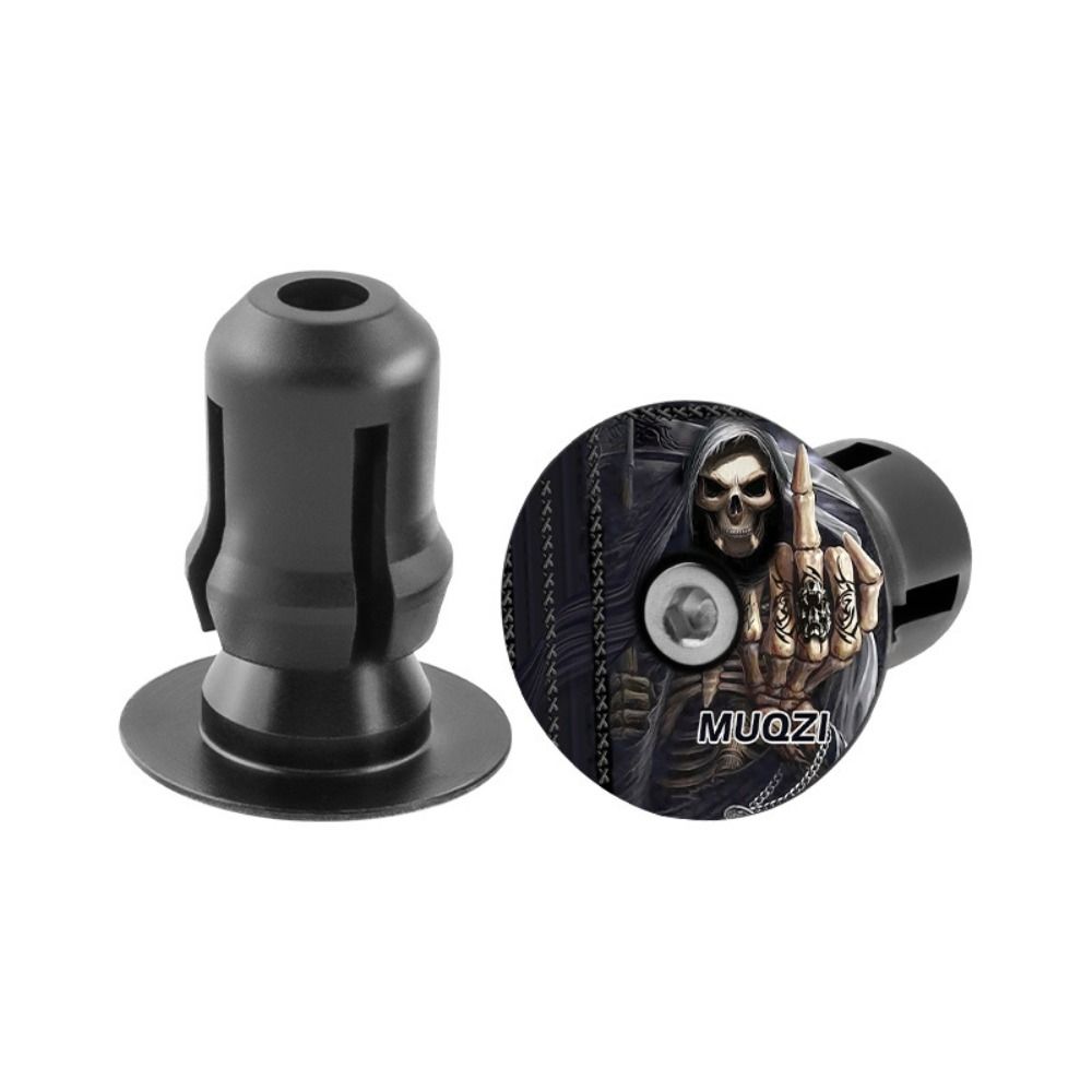 1 Pair 32x26MM Bicycle End Plugs Aluminium Zinc Zinc Alloy Handlebar Cap  Mtb Handlebars