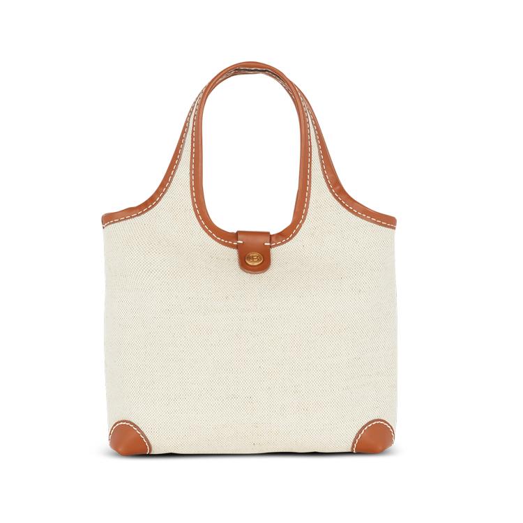 Balmain B-Army Logo Snap Closure Calfskin Shoulder Crossbody Handbag Small Women Handbags Light-Brown DN1FM872TCFEGEMF