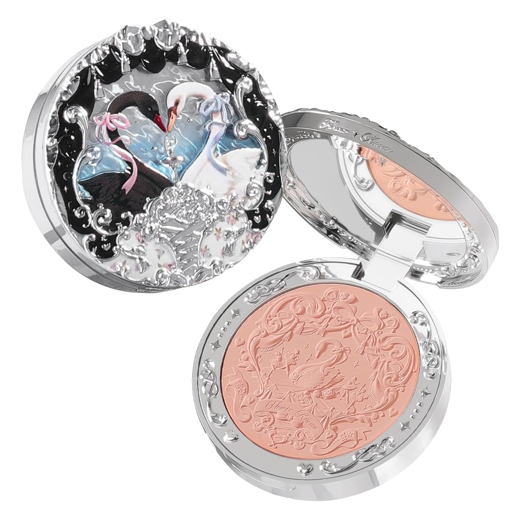 

Flower knows Swan Ballet Series Blush Compact (04 Peluche)