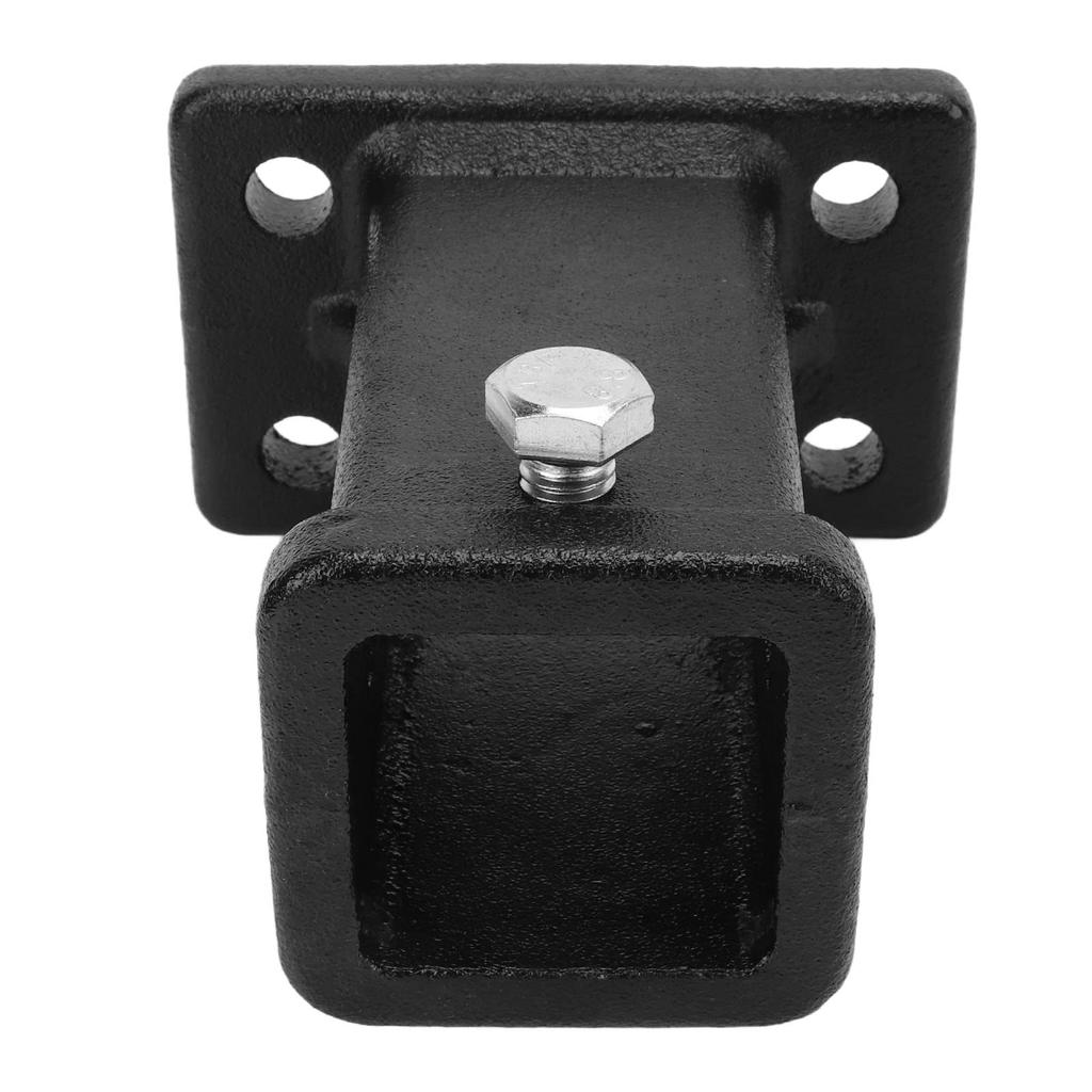Trailer Hitch Receiver Tube, Universal Tow Bar Hitch Receiver Adapter, 2" Bolt-On Receiver Tube,