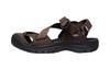 Zerraport 2 Stoff Strand Sandalen Fluss Trekking Schuhe Herren Dunkel Erdbraun Schwarz 1027143