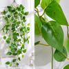 Hanging Artificial Green Plants UV Resistant Realistic Fake Leaf Vine Ivy Wedding Party Indoor Outdoor Garden Wall Hanging Faux Greenery Decoration