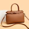Luxury Large Capacity Cowhide Women's Capacity Shoulder Bag Retro Genuine Leather Female Handbags Purses Designer Women Tote Bag