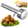Köttbullsform i rostfritt stål Stor Falafelbollsform Skopa Form Köttpressningsverktyg Non-stick Köttbullsmaskin Köksverktyg