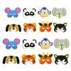 12 unids/set máscaras de animales para niños todas las ocasiones bolsa de fiesta de cumpleaños juguetes de relleno de espuma