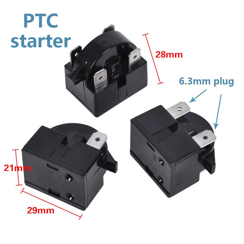 Qp2-4.7 Ptc Marş Rölesi 1 Pinli Buzdolabı Marş Rölesi Ve 6750C-0005P Buzdolabı Aşırı Yük Koruyucusu