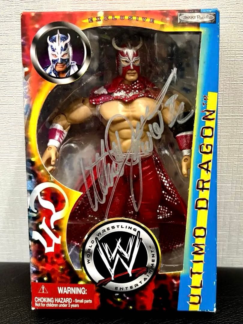 

[Б/У] Купи сейчас! Автограф фигурки WWE Ultimo Dragon