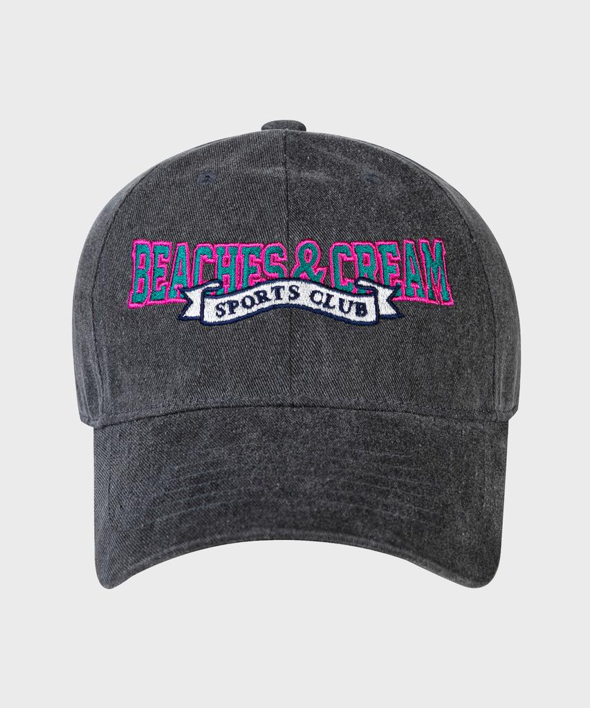 Bichiseuaenkeulim Sports Club Pigment Ball Cap-Charcoal