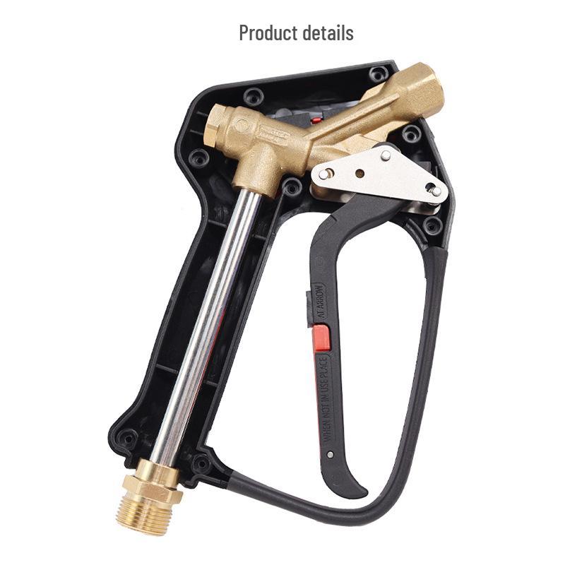 Pistola ad Acqua ad Alta Pressione FR009 con Attacco in Metallo M22-14mm, 350bar/5080psi