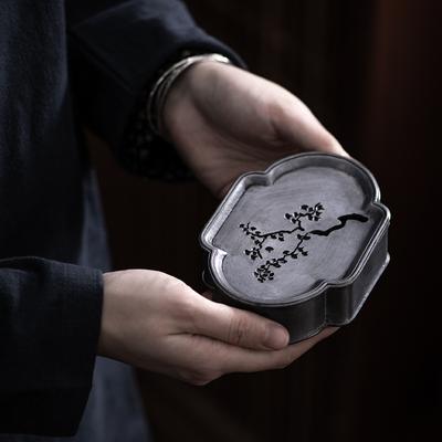 Japanese Style Kung Fu Tea Set Dry Soaking Table Tea Tray Water Cultivation Pot Tea Bearing Tray Pot Pad Water Storage