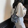 Mobile Phone Bag Women's Crossbody Bag Denim Shoulder Bag Vertical Coin Purse