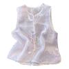 2025 Retro Summer Thin Vest Embroidered Top Premium Vest Popular Women's Vest New Outer